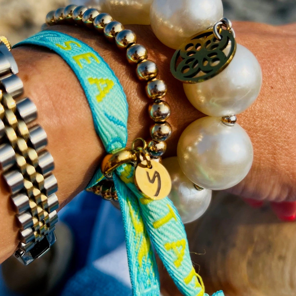 Statement Armband Canvas