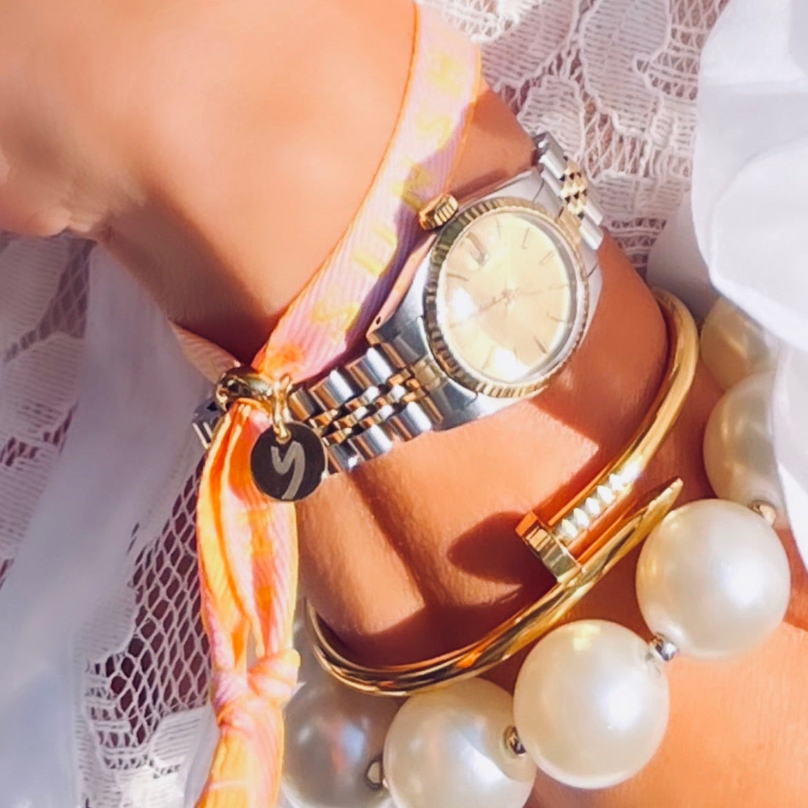 Statement Armband Canvas