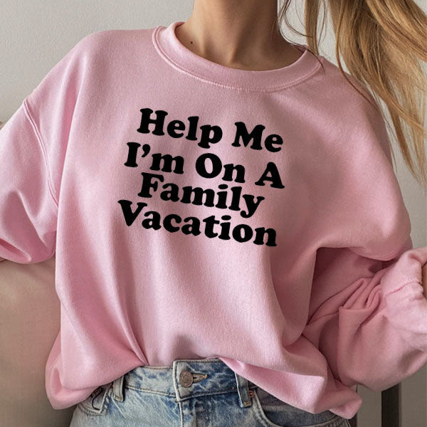 Help Me Im On A Sweat Shirt-1