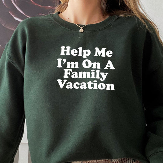 Help Me Im On A Sweat Shirt-3