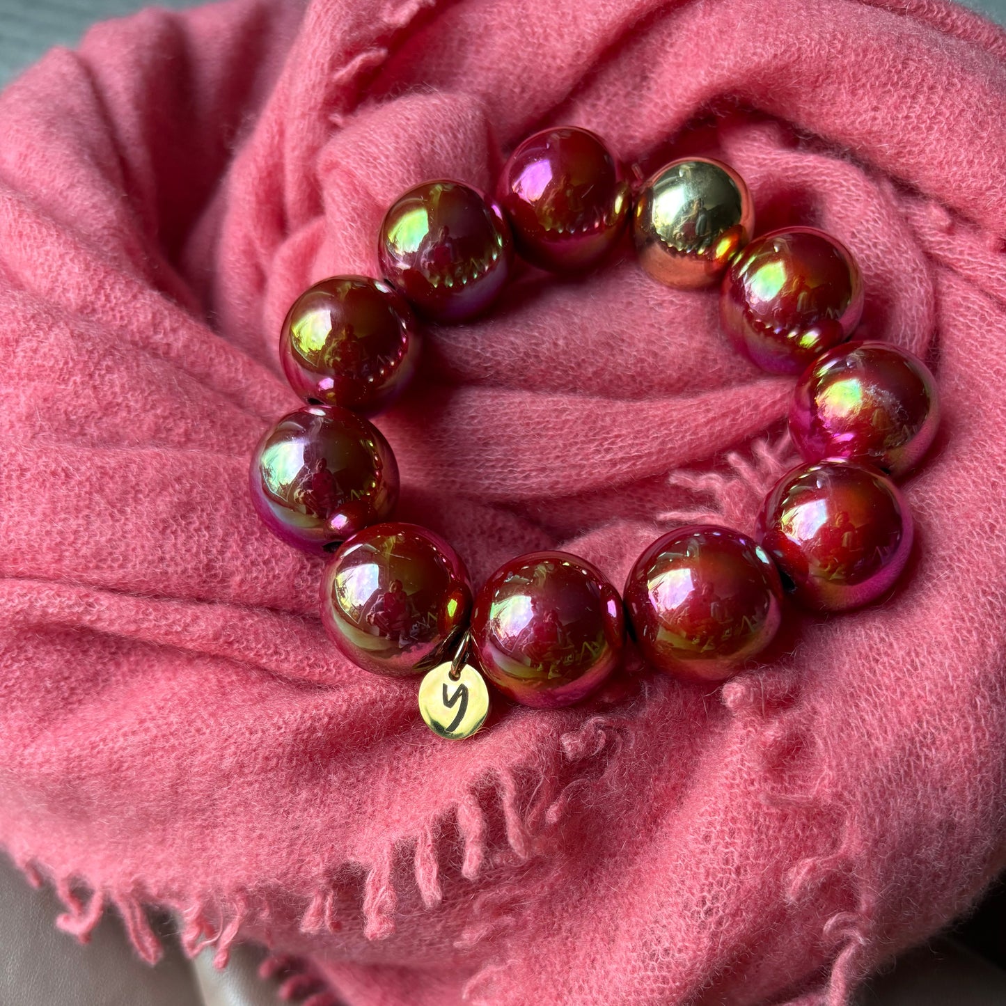 Armband Glow Pink